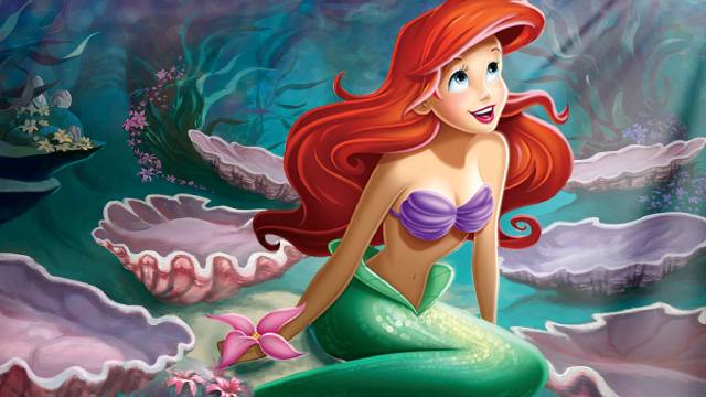 Nàng tiên cá Ariel xinh đẹp với giọng hát tuyệt vời