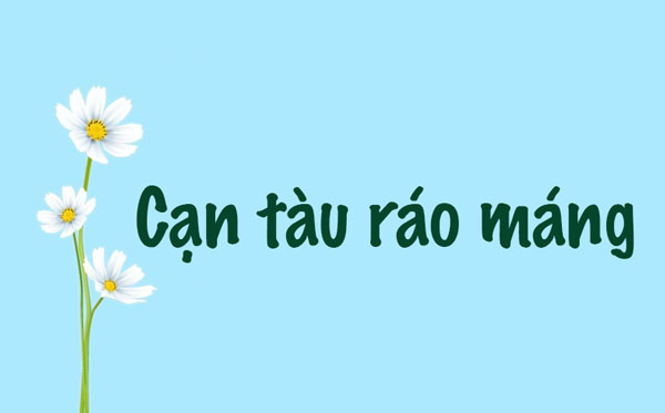 Cạn tàu ráo máng