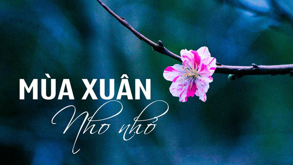 Mùa xuân nho nhỏ – mang cả mùa xuân xứ Huế vào trong thơ ca