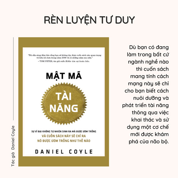 Những nội dung giá trị từ quyển sách Mật mã tài năng