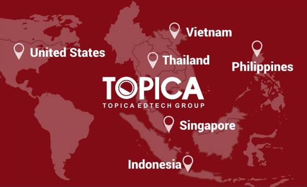 Topica top trang web học tập trực tuyến hàng đầu Đông Nam Á