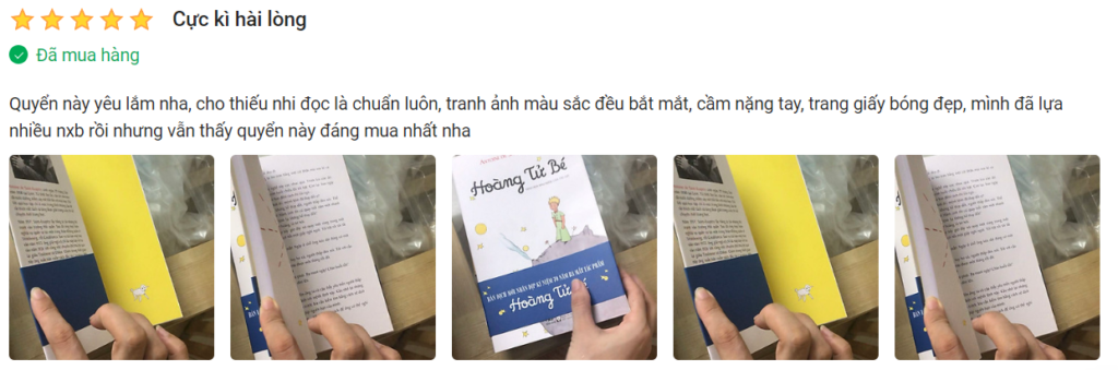 Review Hoàng Tử Bé 1