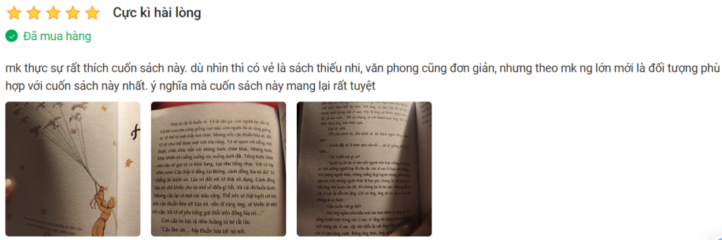 Review Hoàng Tử Bé 3